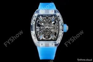 Richard Mille - RM012-01 Tourbillon Sapphire FC/RU Blue Skeleton RMF Tourb