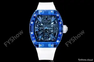 Richard Mille - RM012-01 Tourbillon Blue Sapphire FC/RU Transparent Skeleton RMF Tourb