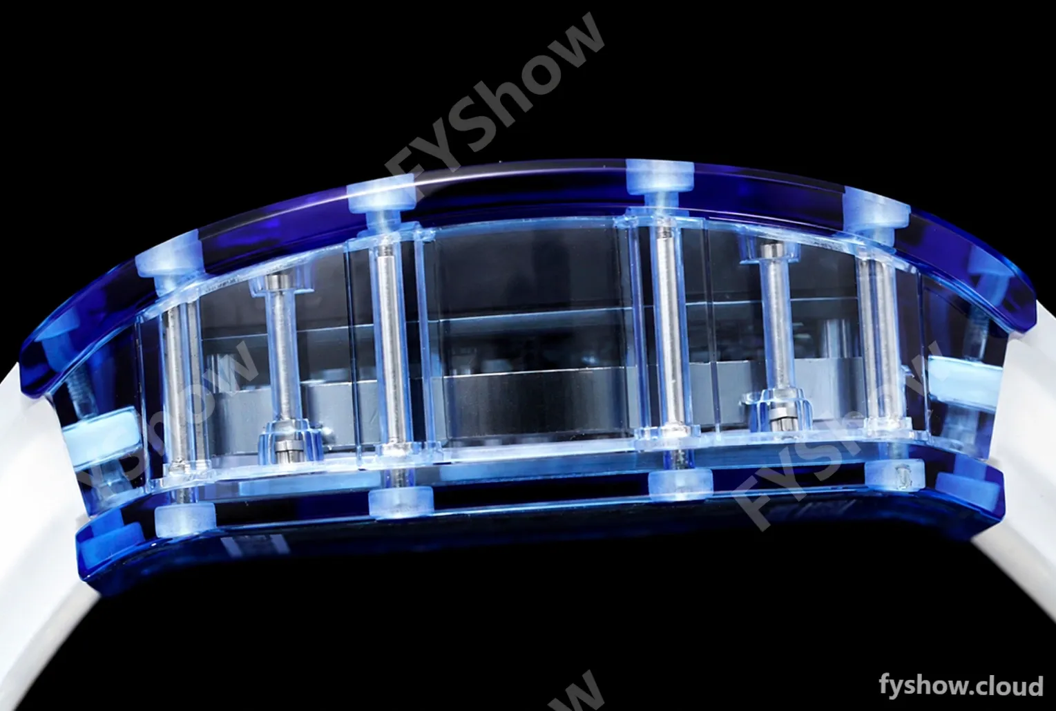 Richard Mille - RM012-01 Tourbillon Blue Sapphire FC/RU Transparent Skeleton RMF Tourb - Image 3
