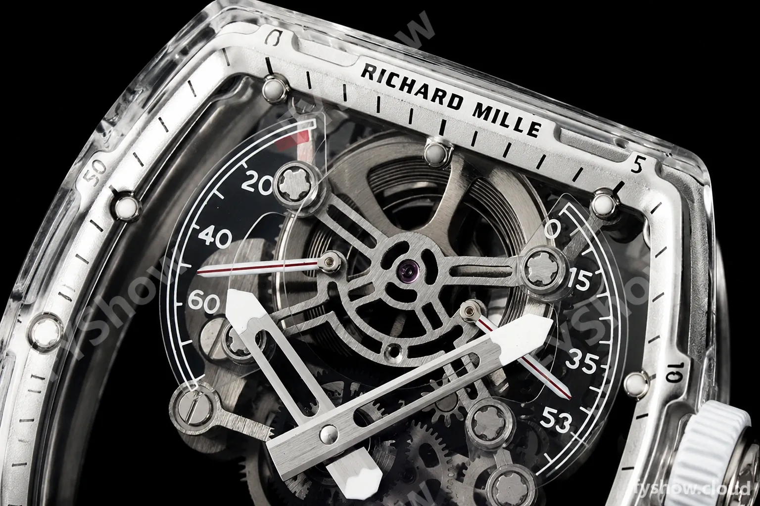 Richard Mille - RM056-01 Tourbillon Sapphire RU Transparent White Skeleton RMF Tourb - Image 2