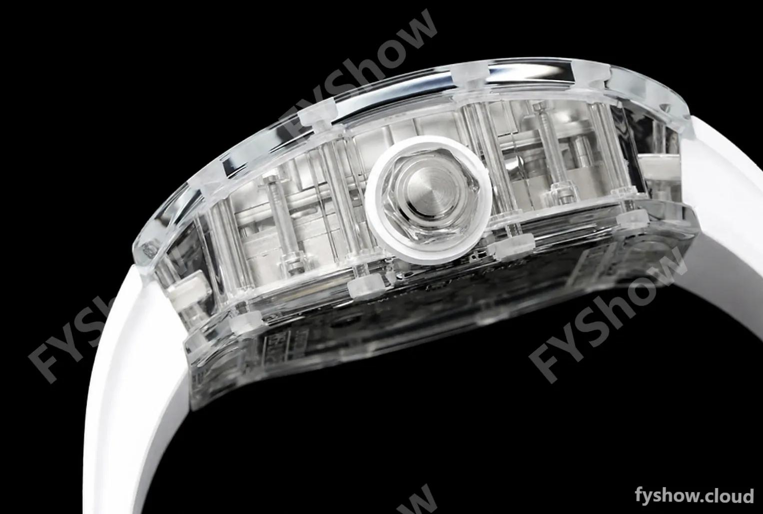 Richard Mille - RM056-01 Tourbillon Sapphire RU Transparent White Skeleton RMF Tourb - Image 7