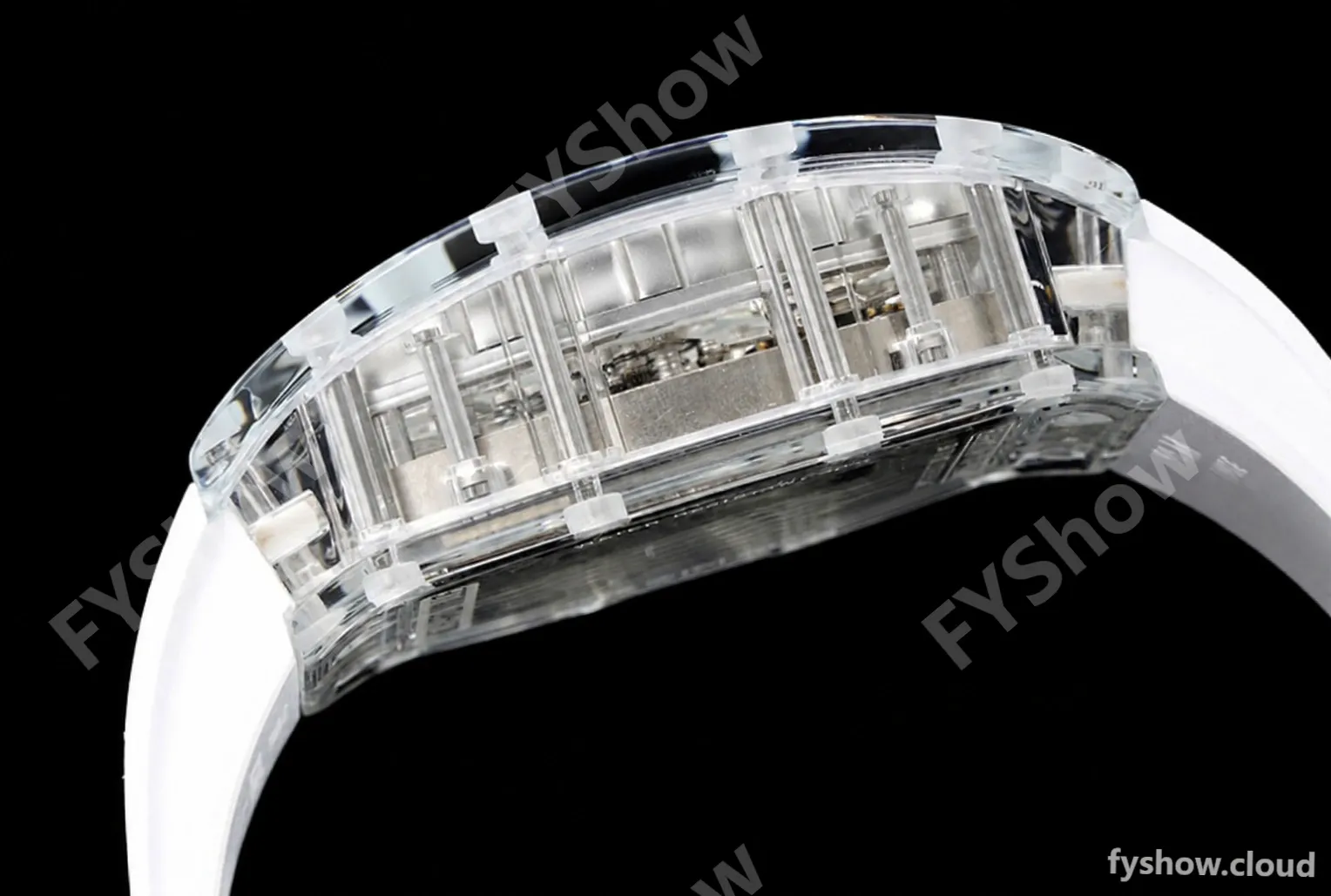Richard Mille - RM056-01 Tourbillon Sapphire RU Transparent White Skeleton RMF Tourb - Image 9