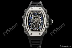 Richard Mille - RM021-01 Tourbillon CF/RU Black Skeleton RMF Tourb