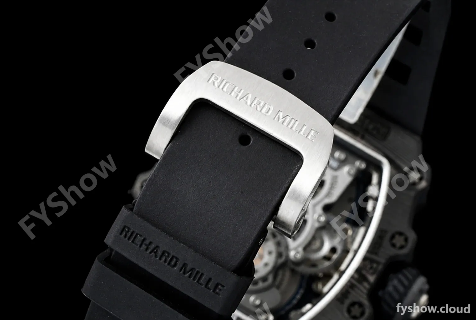 Richard Mille - RM021-01 Tourbillon CF/RU Black Skeleton RMF Tourb - Image 2