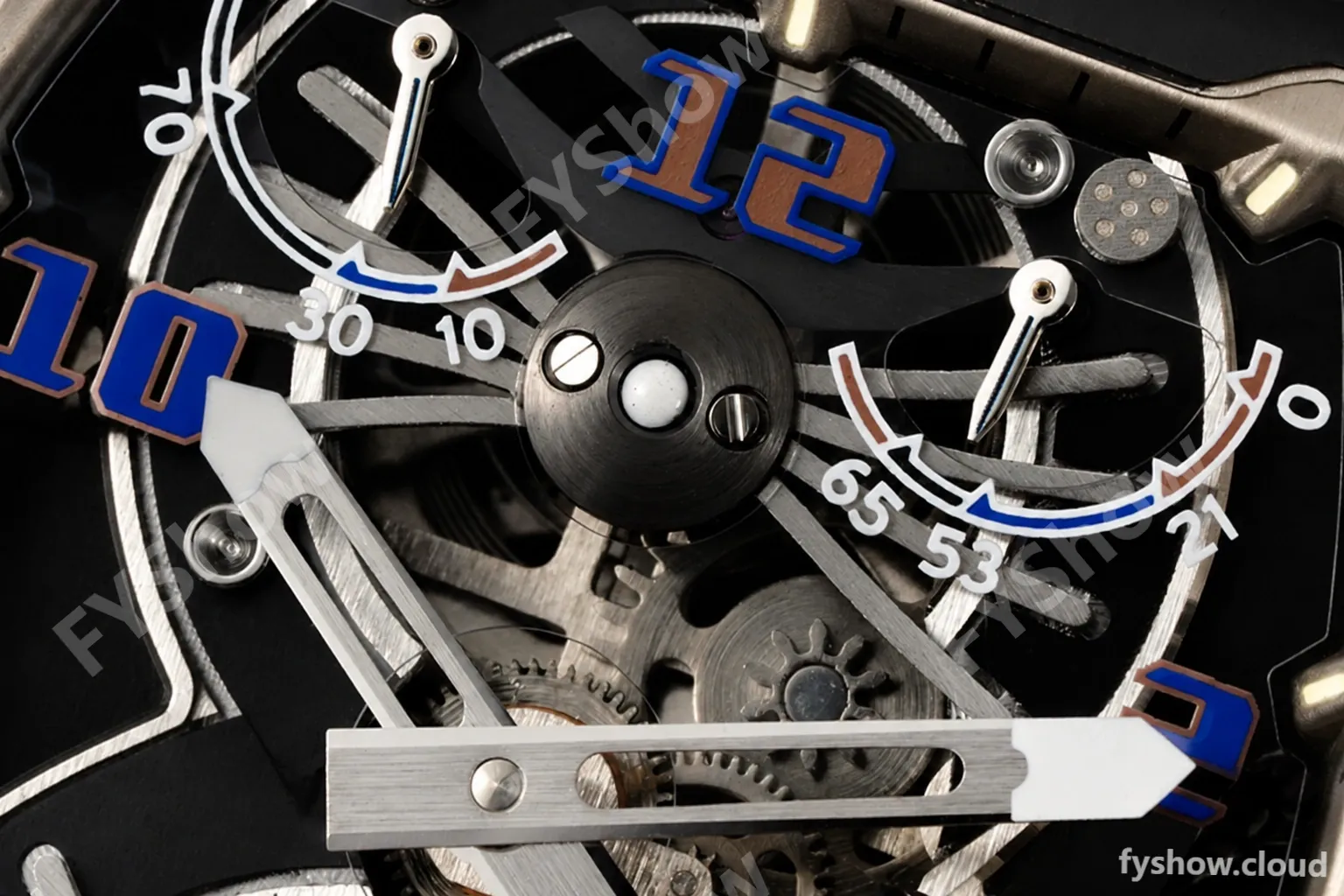 Richard Mille - RM021-01 Tourbillon CF/RU/Wht Black Skeleton RMF Tourb - Image 6