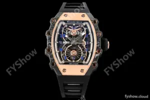 Richard Mille - RM021-01 Tourbillon CF/RU/RG Black Skeleton RMF Tourb