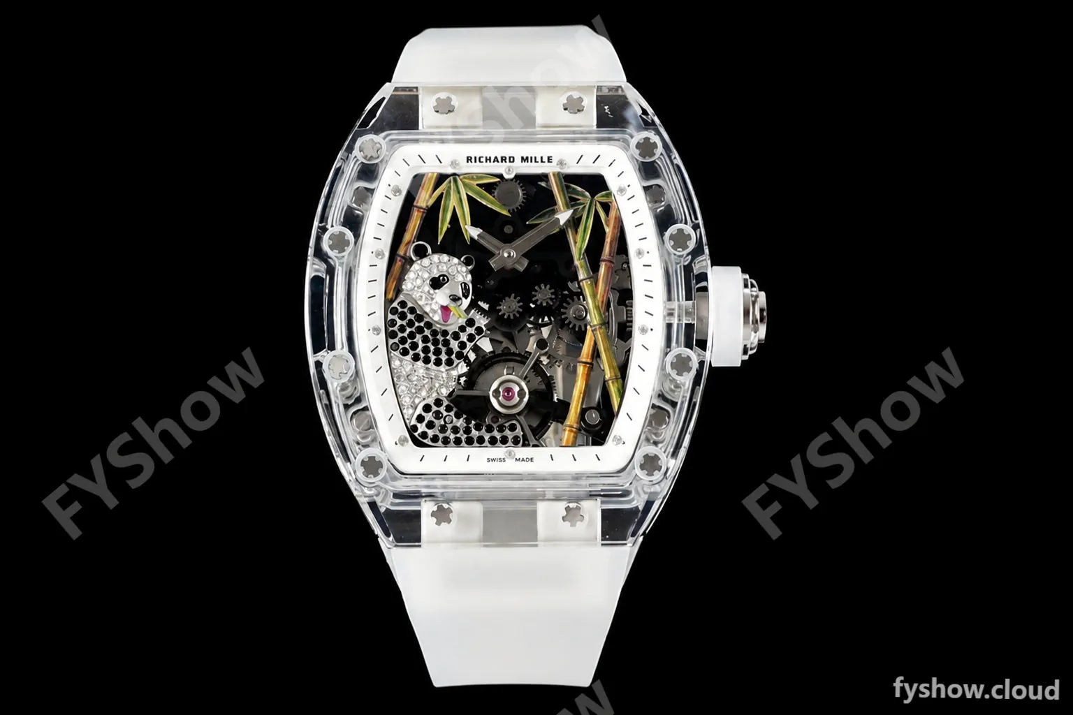 Richard Mille - RM026-01 Tourbillon Crystal Transparent Skeleton RMF Tourb