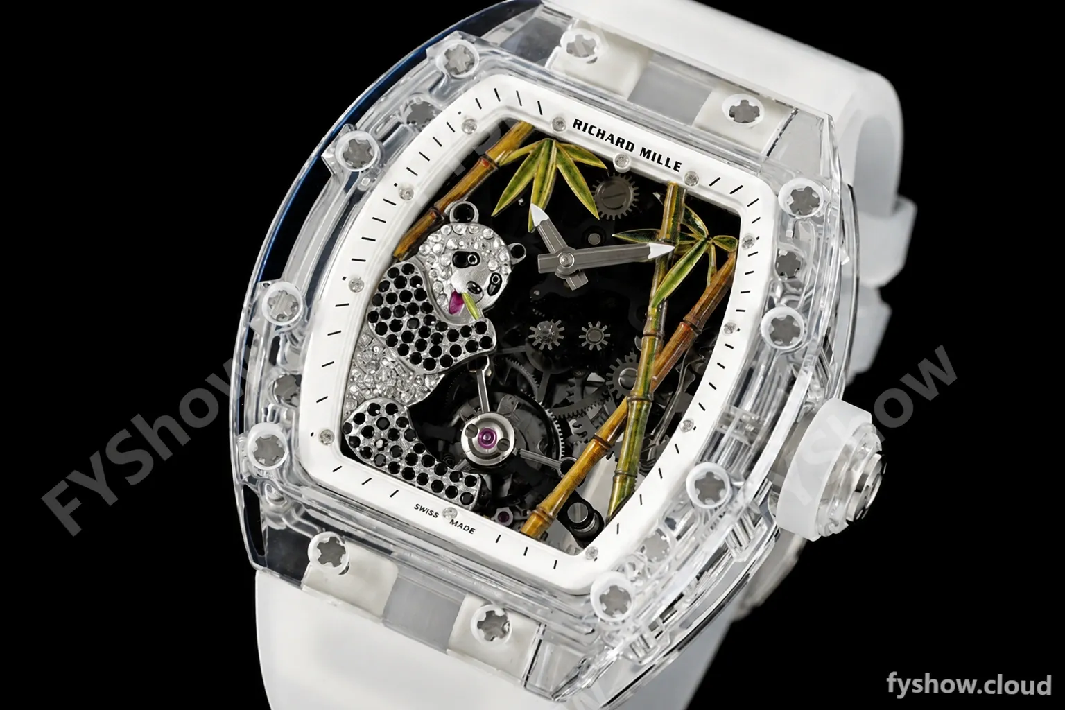 Richard Mille - RM026-01 Tourbillon Crystal Transparent Skeleton RMF Tourb - Image 3