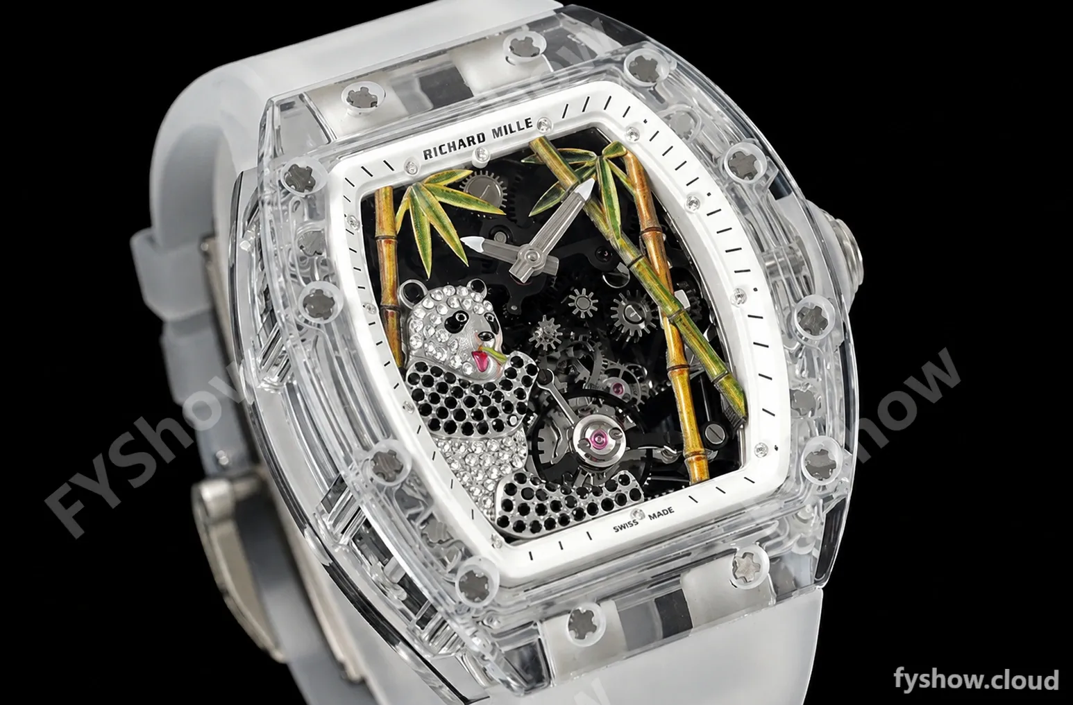 Richard Mille - RM026-01 Tourbillon Crystal Transparent Skeleton RMF Tourb - Image 6