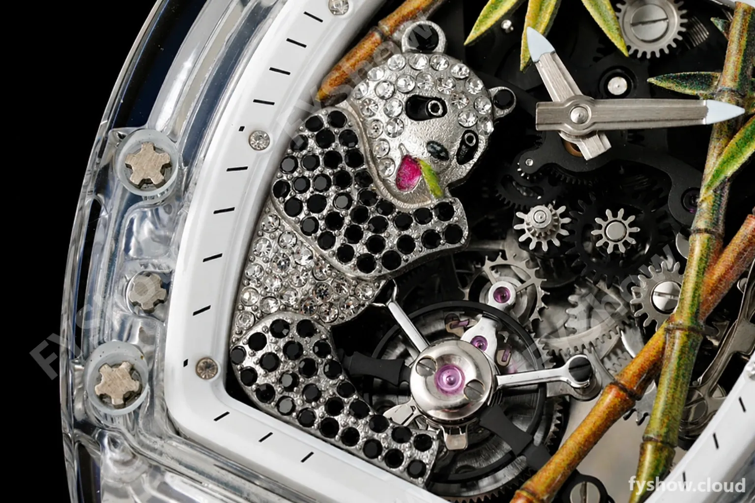 Richard Mille - RM026-01 Tourbillon Crystal Transparent Skeleton RMF Tourb - Image 9