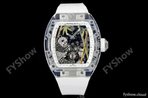 Richard Mille - RM026-01 Tourbillon Crystal Transparent Skeleton White RMF Tourb