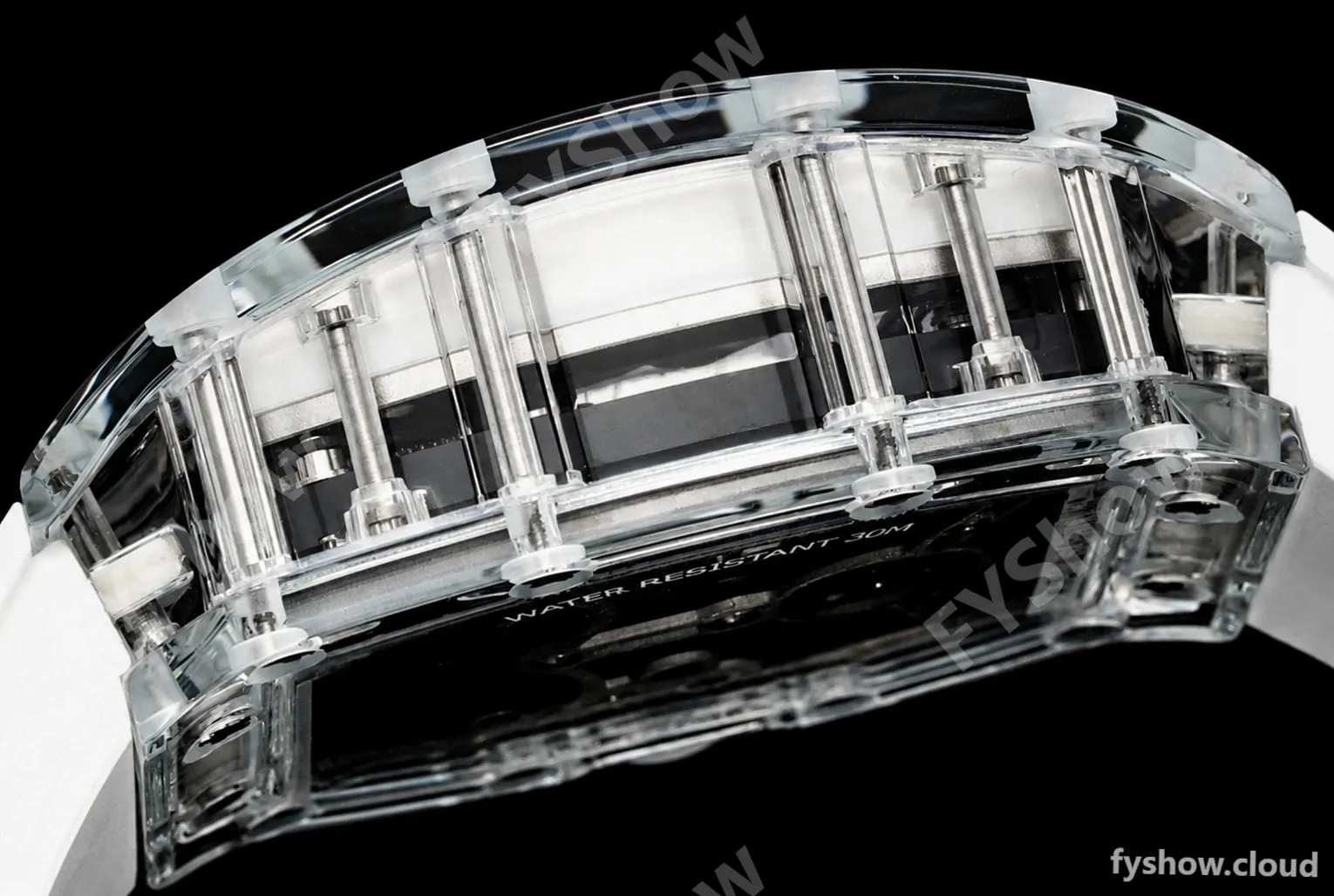 Richard Mille - RM026-01 Tourbillon Crystal Transparent Skeleton White RMF Tourb - Image 2