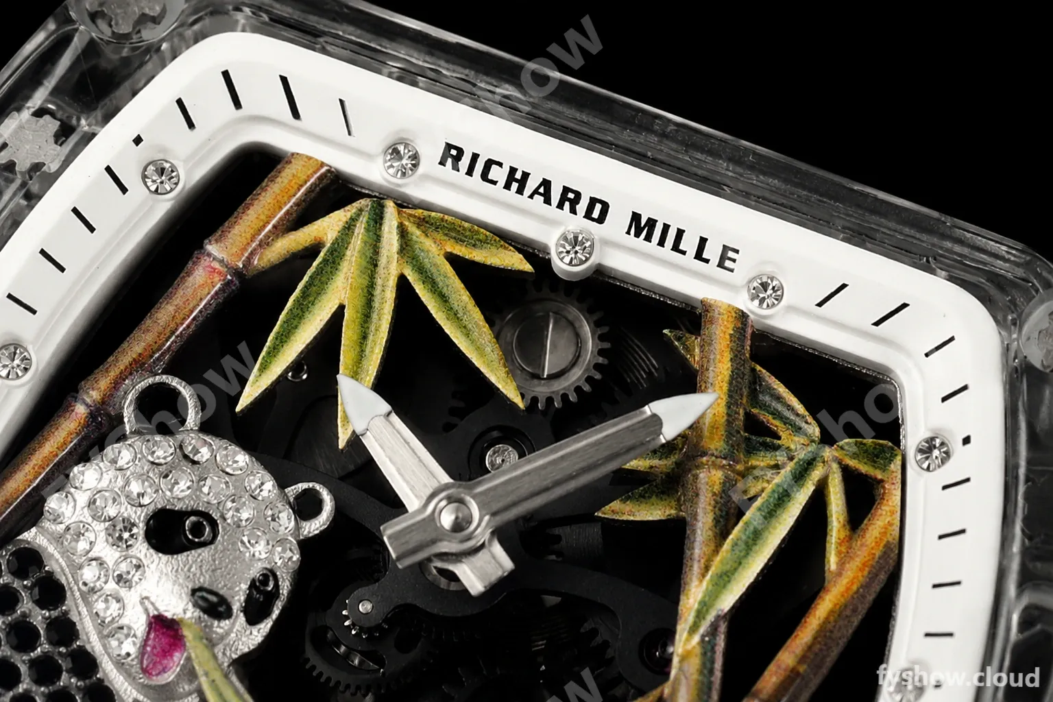 Richard Mille - RM026-01 Tourbillon Crystal Transparent Skeleton White RMF Tourb - Image 7