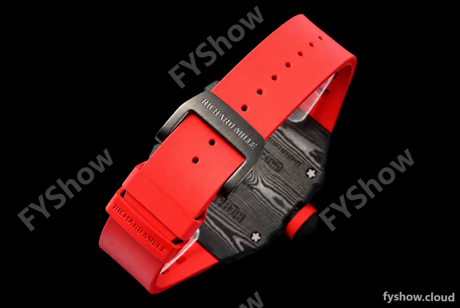 Richard Mille - RM027-03 Tourbillon Rafael Nadal NTPT/RU/Red Skeleton RMF Tourb - Image 9