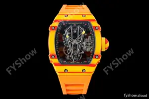 Richard Mille - RM027-03 Tourbillon Rafael Nadal NTPT/RU/Yelw Skeleton Orange RMF Tourb