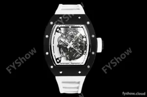Richard Mille - RM055 Bubba Watson Black CER/RU White Skeleton BBRF RMUL2
