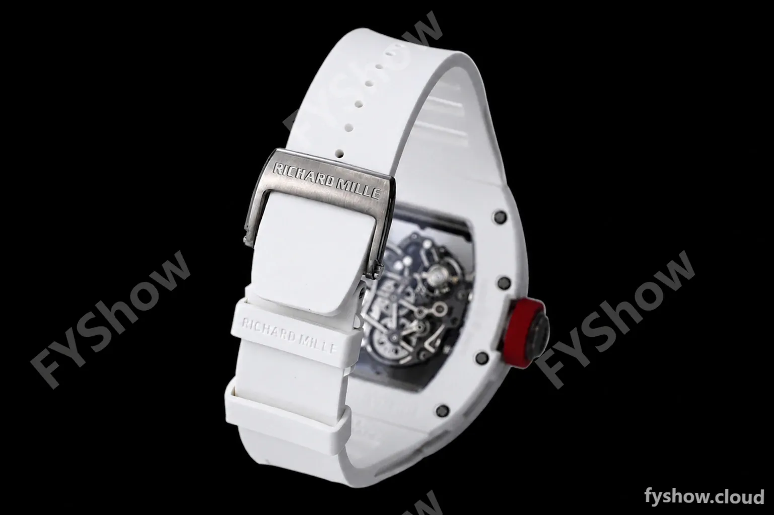 Richard Mille - RM055 Bubba Watson White CER/RU Red Skeleton BBRF RMUL2 - Image 2