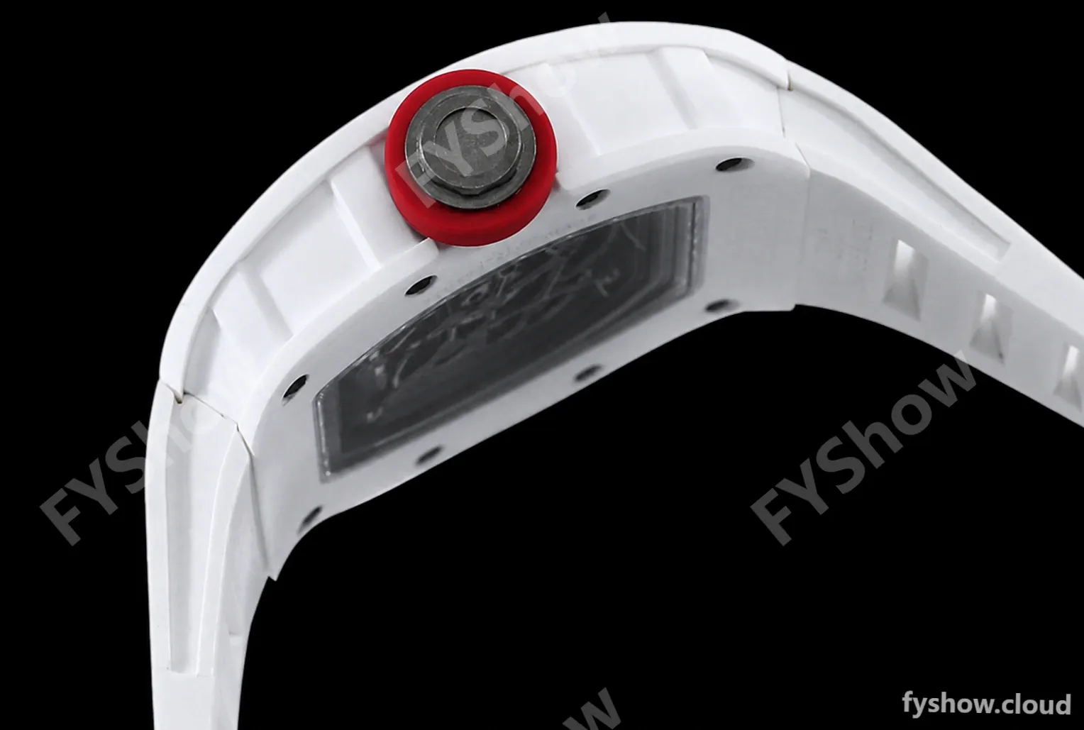 Richard Mille - RM055 Bubba Watson White CER/RU Red Skeleton BBRF RMUL2 - Image 8