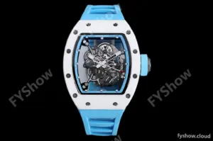 Richard Mille - RM055 Bubba Watson Blue CER/RU Blue Skeleton BBRF RMUL2