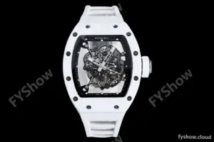 Richard Mille - RM055 Bubba Watson White CER/RU Wht/Blk Skeleton BBRF RMUL2
