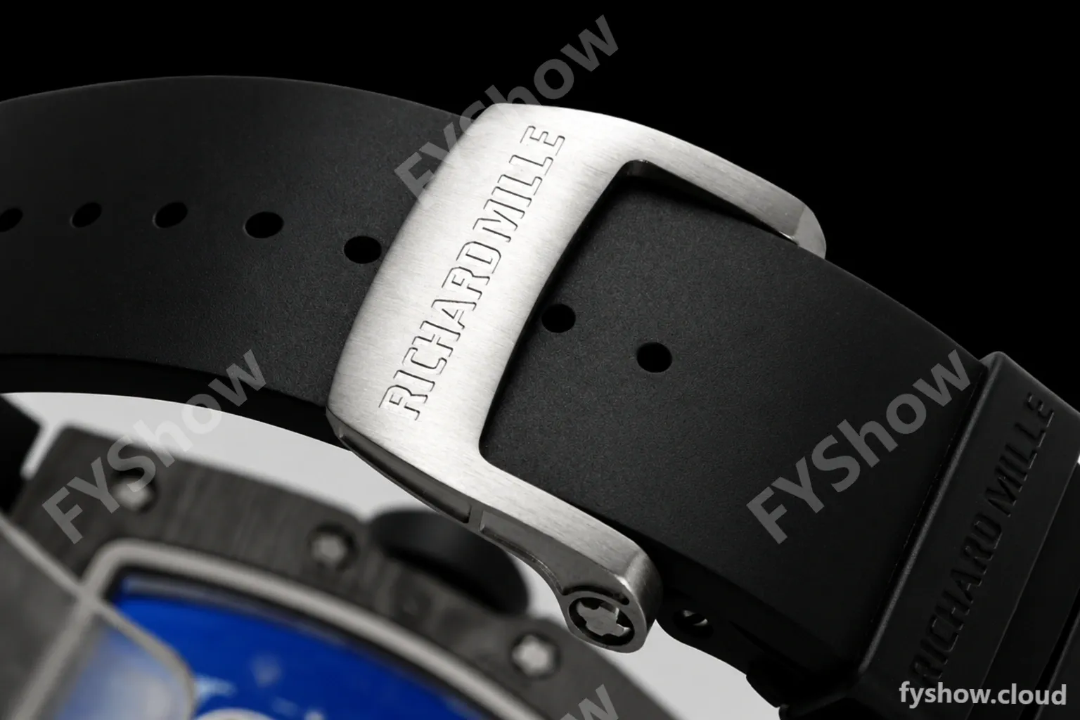 Richard Mille - RM055 Bubba Watson Black NTPT/RU Blk/Wht/Red Rehaut Skeleton ZF RMUL2 - Image 2