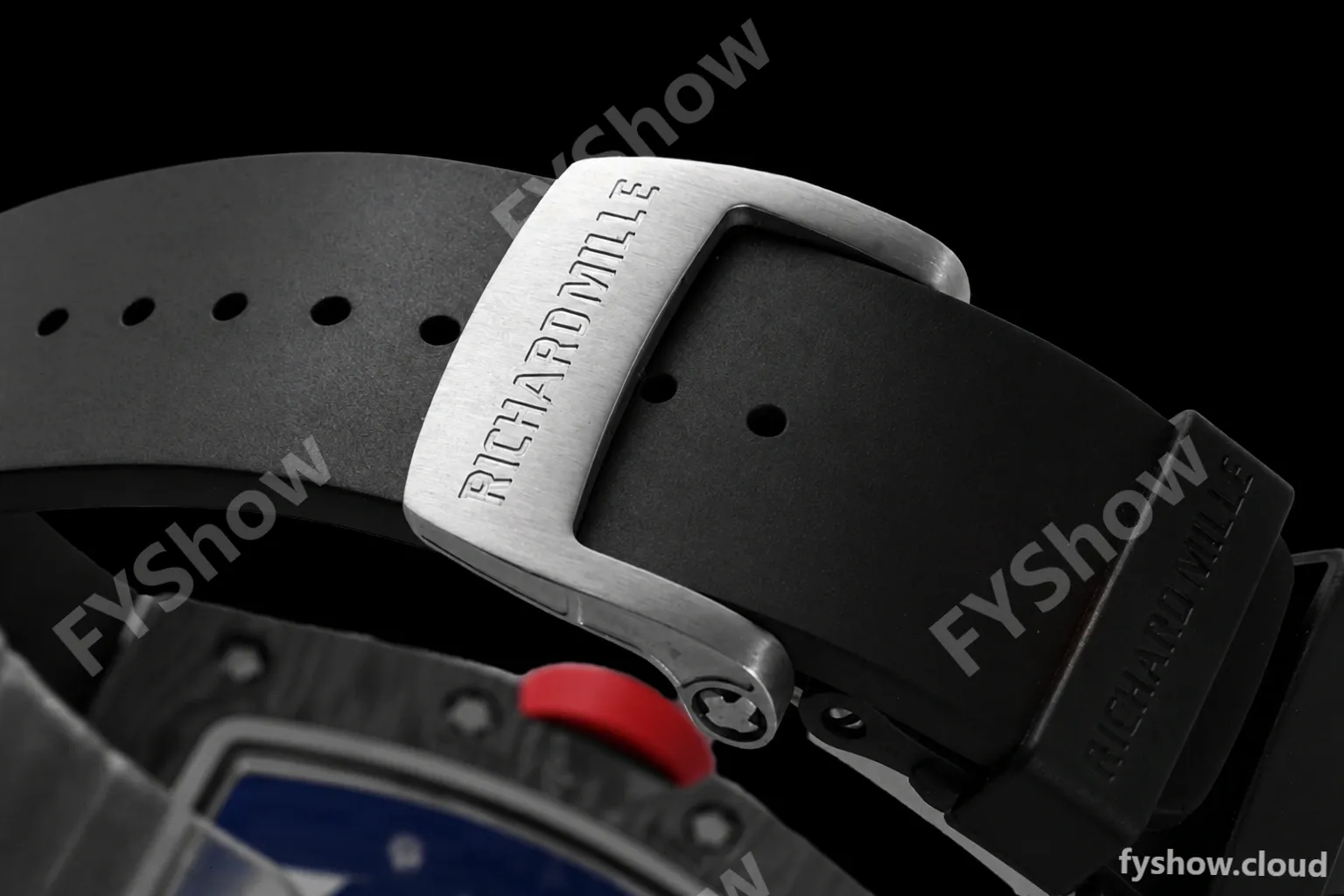 Richard Mille - RM055 Bubba Watson Black NTPT/RU Blk/Red/Wht Rehaut Skeleton ZF RMUL2 - Image 2