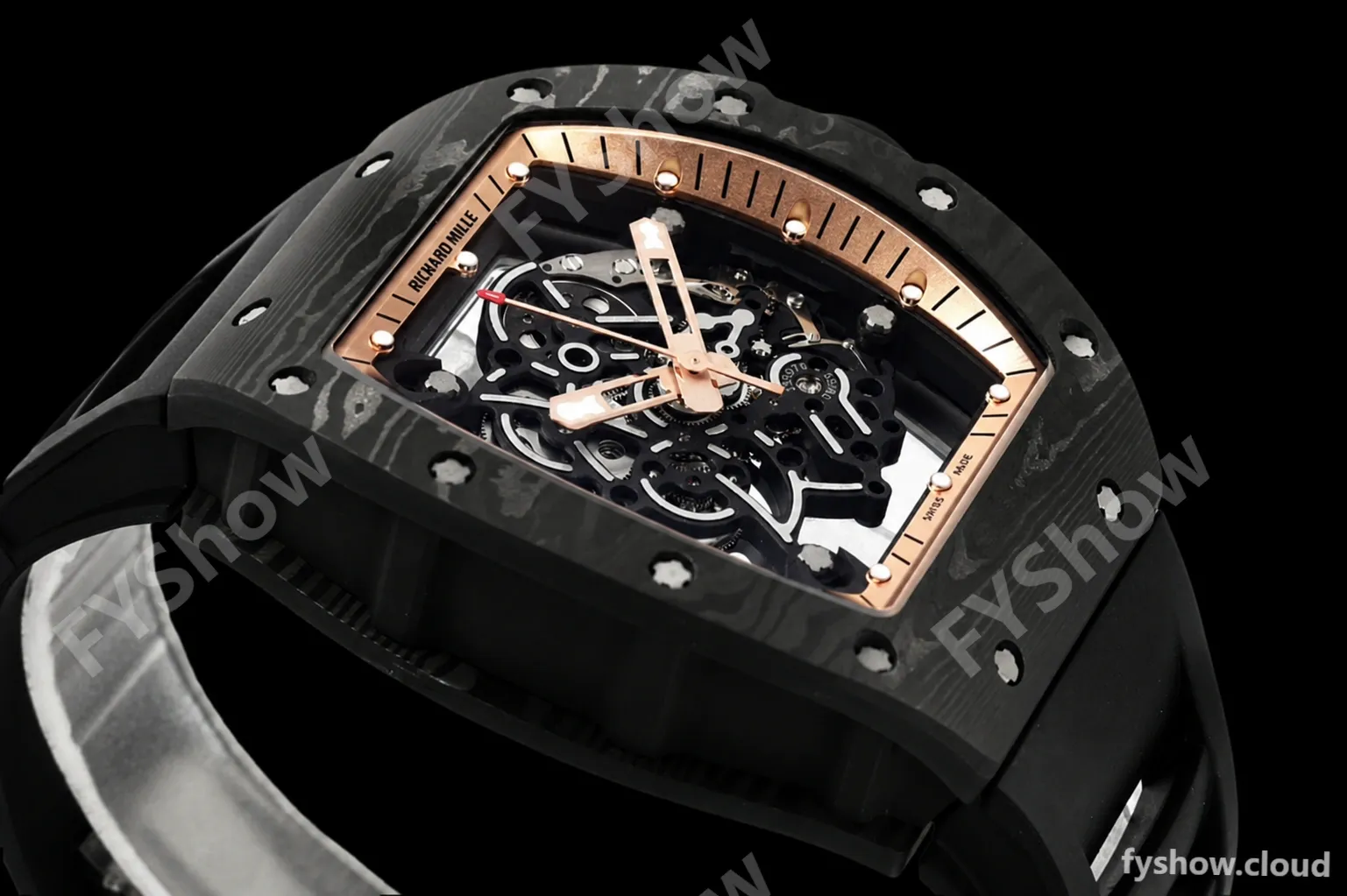 Richard Mille - RM055 Bubba Watson Black NTPT/RU Blk/Bronze Rehaut Skeleton ZF RMUL2 - Image 2