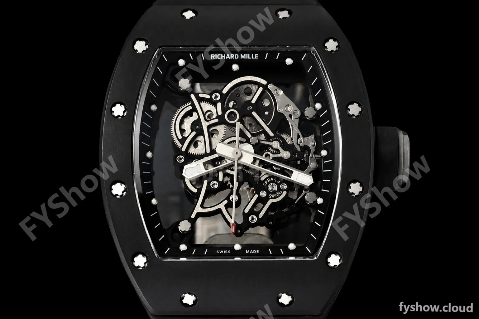 Richard Mille - RM055 Bubba Watson Black CER/RU Black Skeleton RMF RMUL2 - Image 2