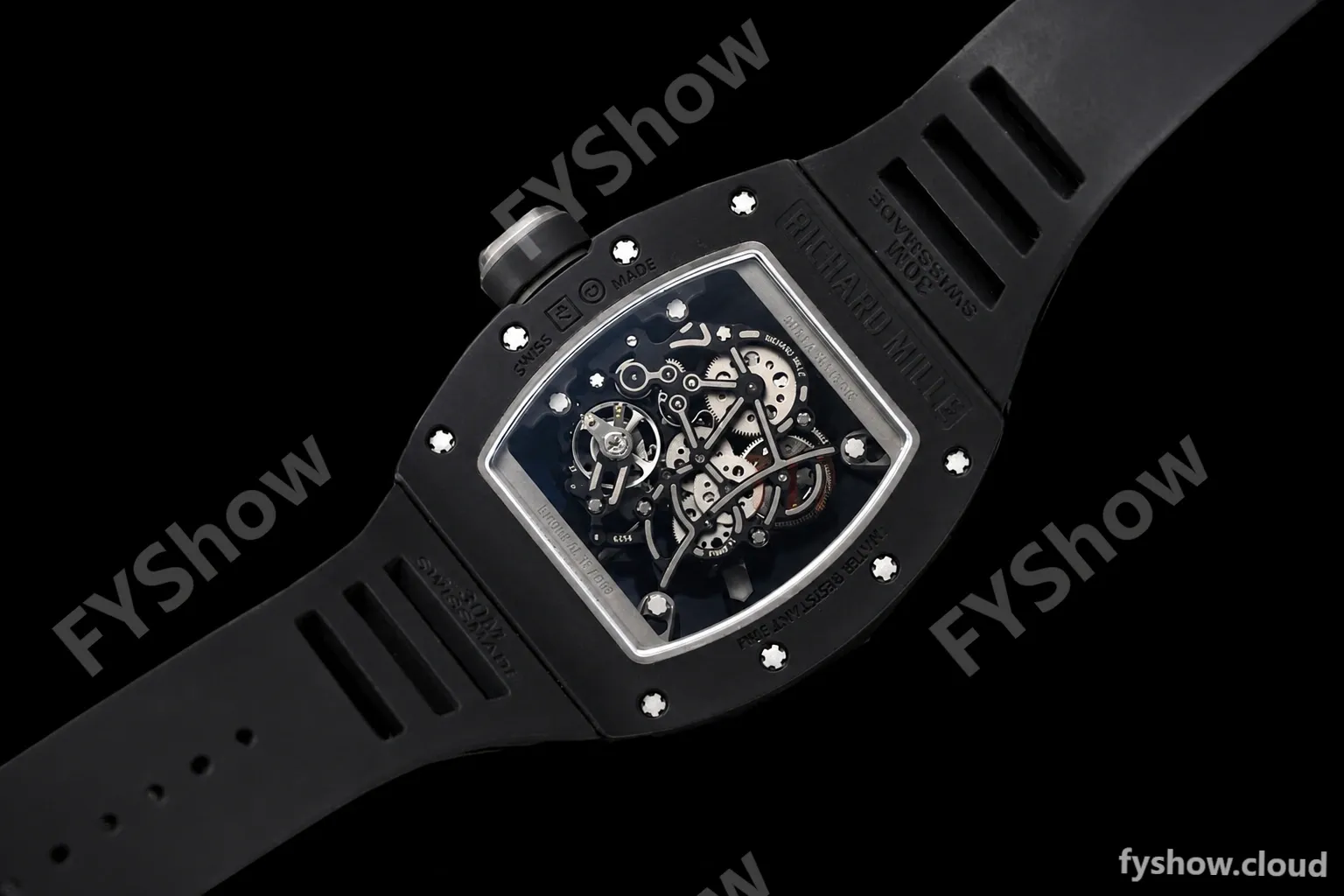 Richard Mille - RM055 Bubba Watson Black CER/RU Black Skeleton RMF RMUL2 - Image 23