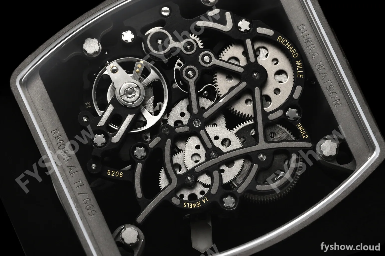 Richard Mille - RM055 Bubba Watson Black CER/RU Black Skeleton RMF RMUL2 - Image 26