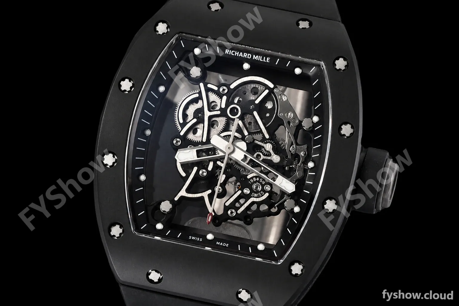 Richard Mille - RM055 Bubba Watson Black CER/RU Black Skeleton RMF RMUL2 - Image 3