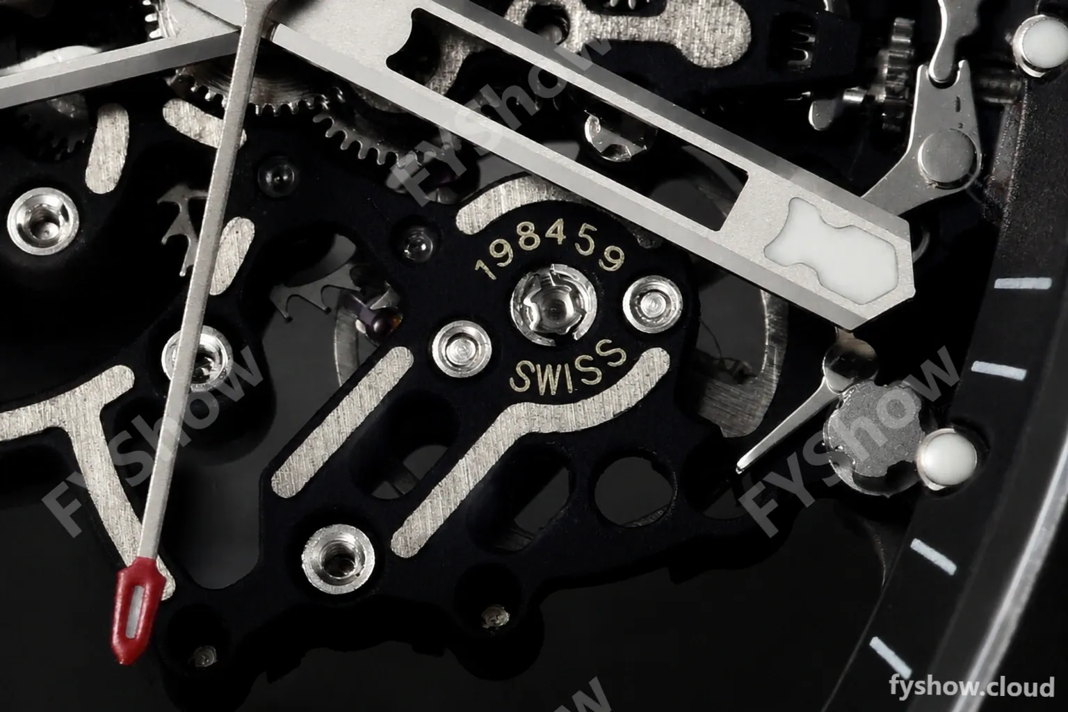 Richard Mille - RM055 Bubba Watson Black CER/RU Black Skeleton RMF RMUL2 - Image 4