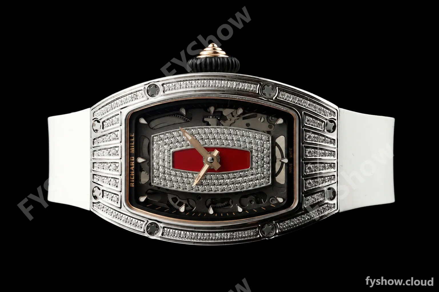 Richard Mille - RM07-01 Ladies Stainless Steel Diamond WHT/RU Red Lips ZF Asian CRMA2 - Image 24