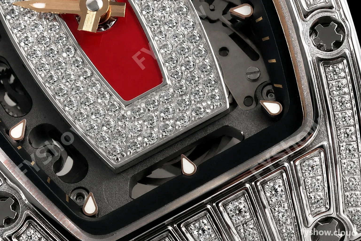 Richard Mille - RM07-01 Ladies Stainless Steel Diamond WHT/RU Red Lips ZF Asian CRMA2 - Image 3