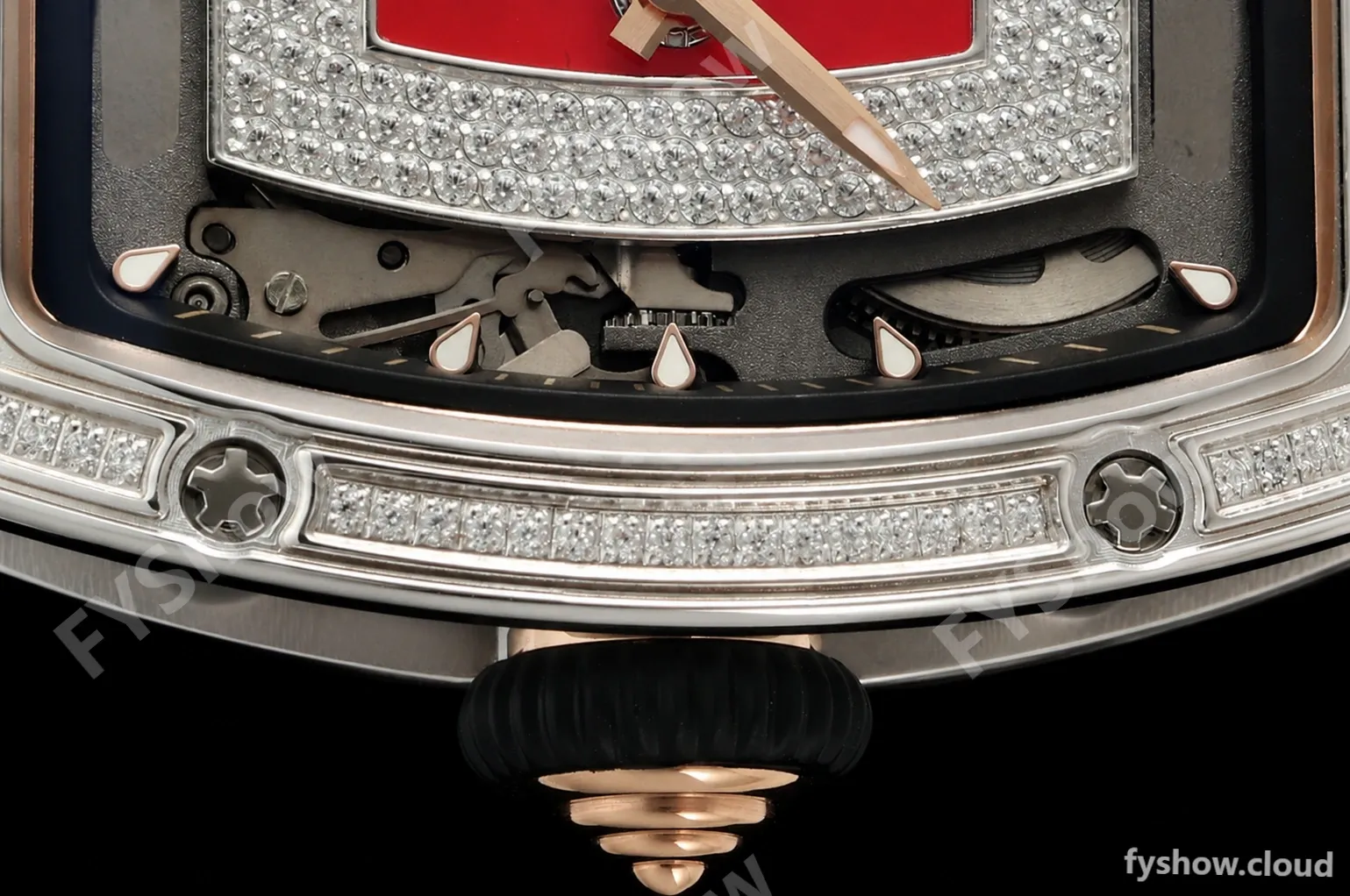 Richard Mille - RM07-01 Ladies Stainless Steel Diamond WHT/RU Red Lips ZF Asian CRMA2 - Image 5