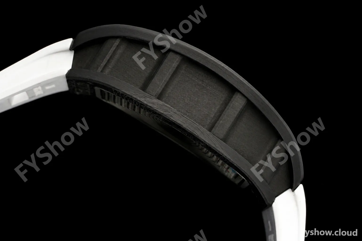 Richard Mille - RM055 Yas Marina Circuit White NTPT/RU Blue Rehaut Skeleton KVF RMUL2 - Image 7