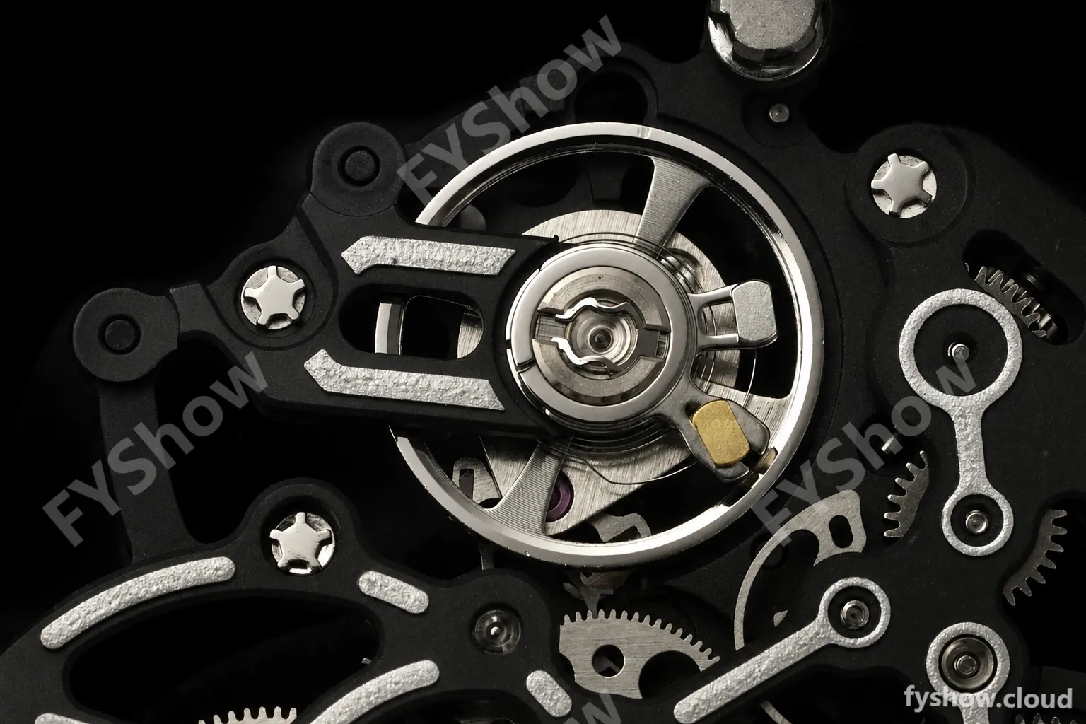 Richard Mille - RM055 Yas Marina Circuit White NTPT/RU Blue Rehaut Skeleton KVF RMUL2 - Image 9