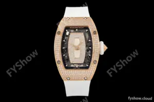 Richard Mille - RM07-01 Rose Gold Snow Set Diamond Wht/RU White Mop ZF Asian CRMA2