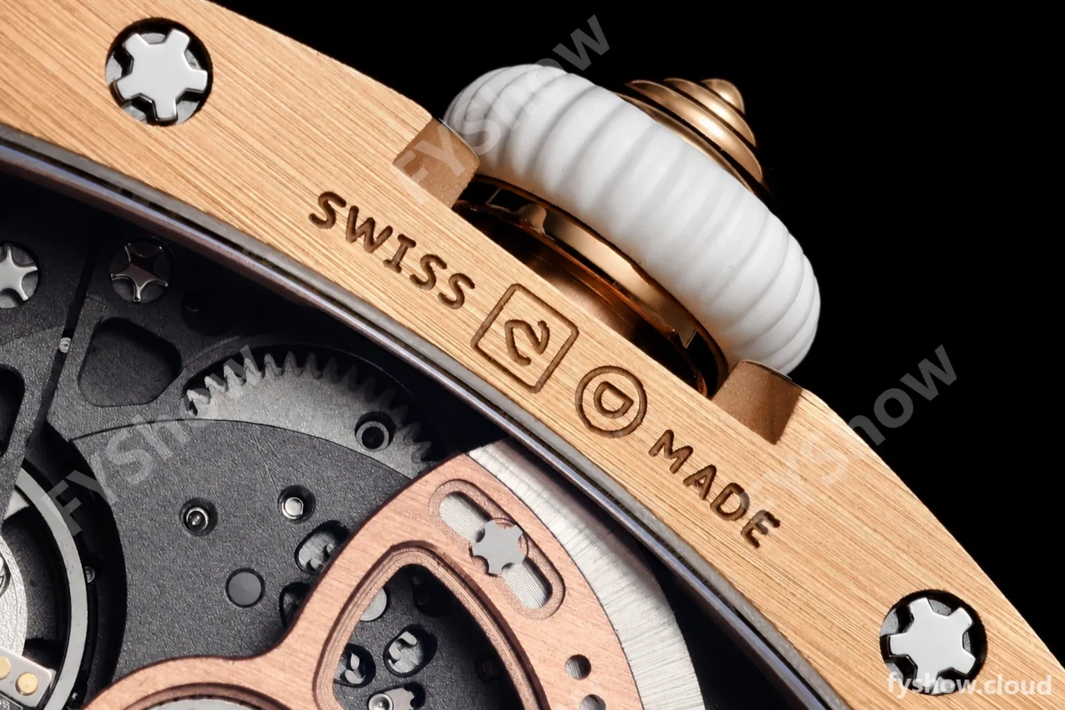 Richard Mille - RM07-01 Rose Gold Snow Set Diamond Wht/RU Red Lips ZF Asian CRMA2 - Image 10