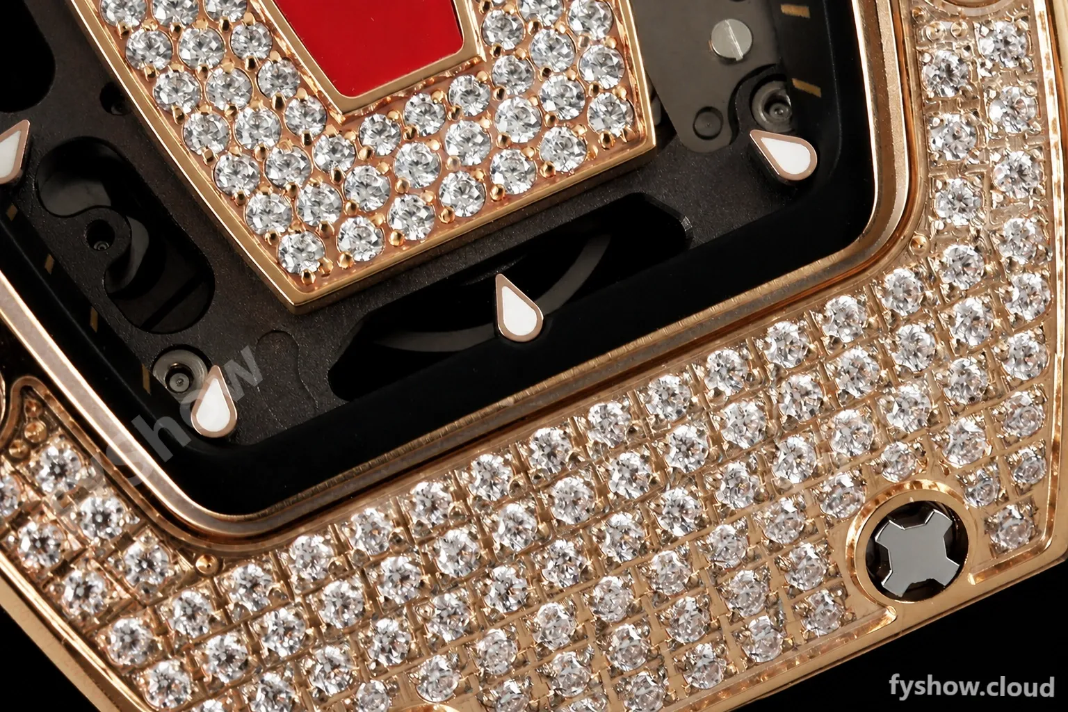 Richard Mille - RM07-01 Rose Gold Snow Set Diamond Wht/RU Red Lips ZF Asian CRMA2 - Image 26