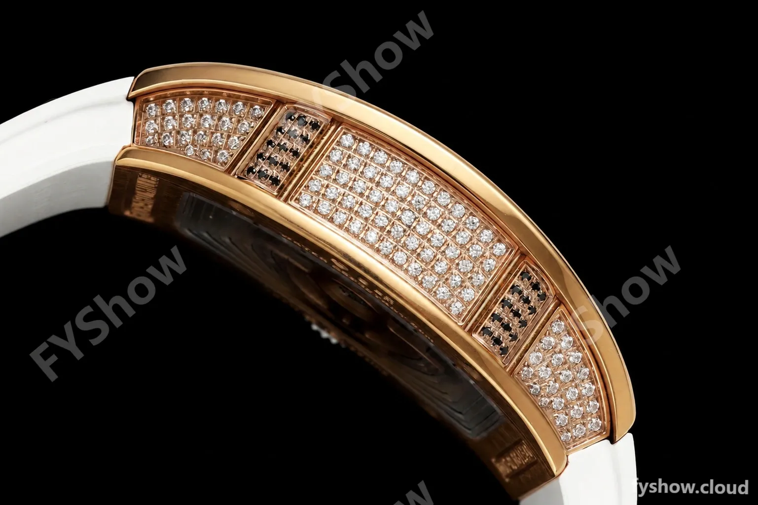 Richard Mille - RM07-01 Rose Gold Snow Set Diamond Wht/RU Red Lips ZF Asian CRMA2 - Image 5