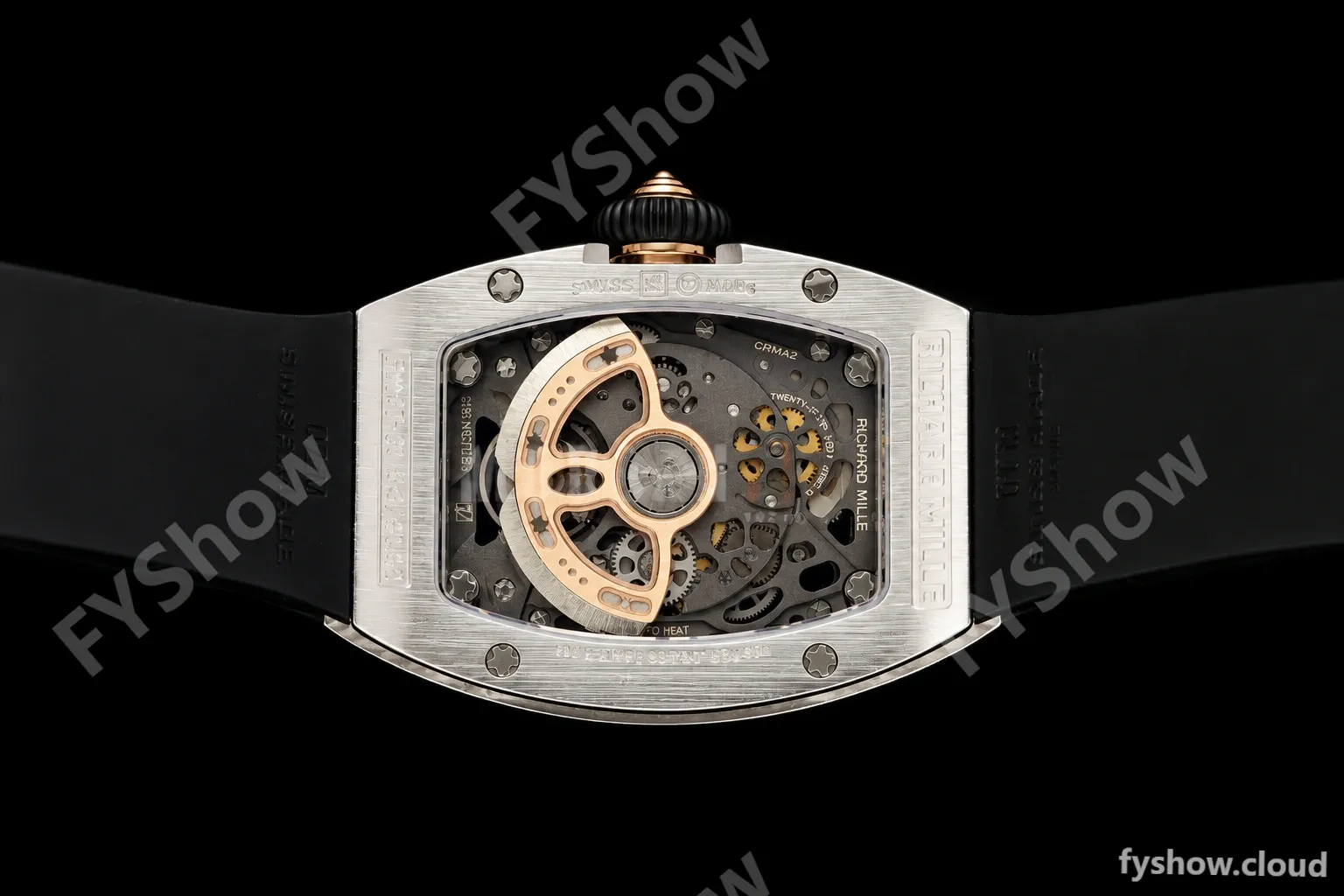 Richard Mille - RM07-01 Snow Set Diamond Crested Blk/RU Black Onyx ZF Asian CRMA2 - Image 14