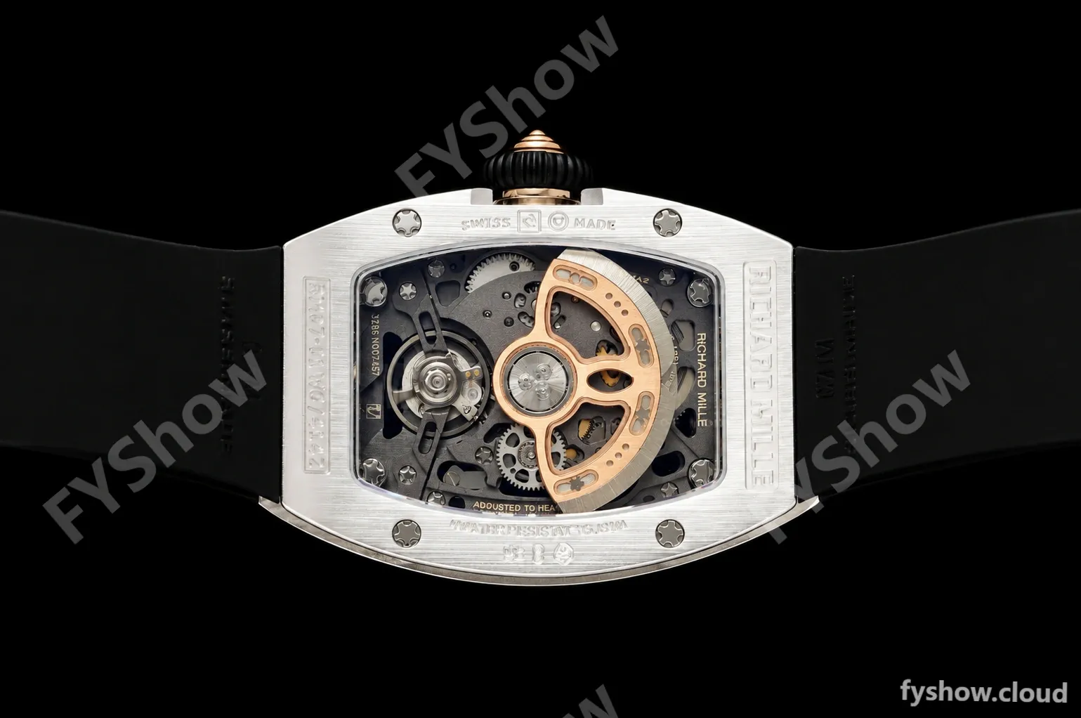 Richard Mille - RM07-01 Snow Set Diamond Crested Blk/RU Black Onyx ZF Asian CRMA2 - Image 15