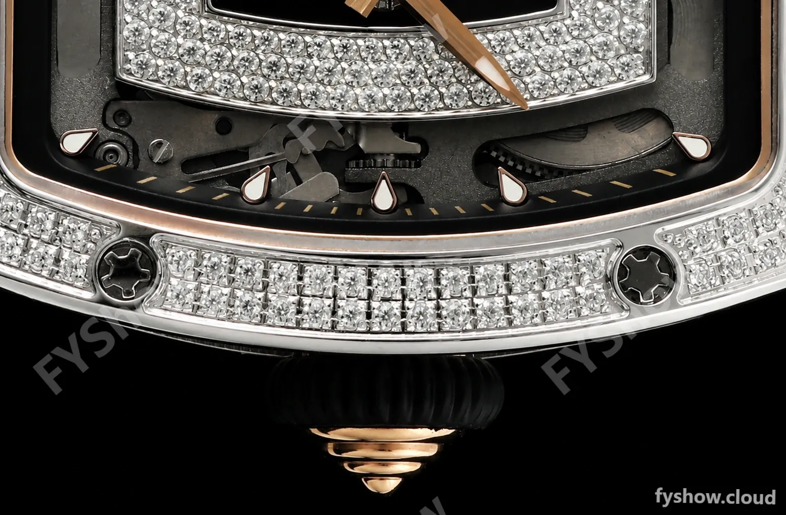 Richard Mille - RM07-01 Snow Set Diamond Crested Blk/RU Black Onyx ZF Asian CRMA2 - Image 5