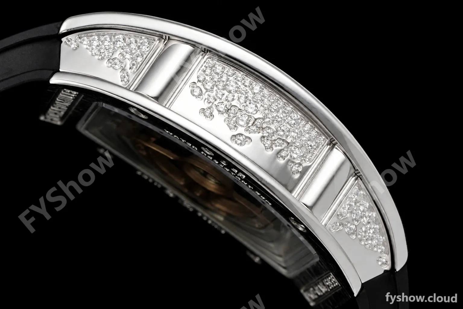 Richard Mille - RM07-01 Snow Set Diamond Crested Blk/RU/Wht Black Onyx ZF Asian CRMA2 - Image 10