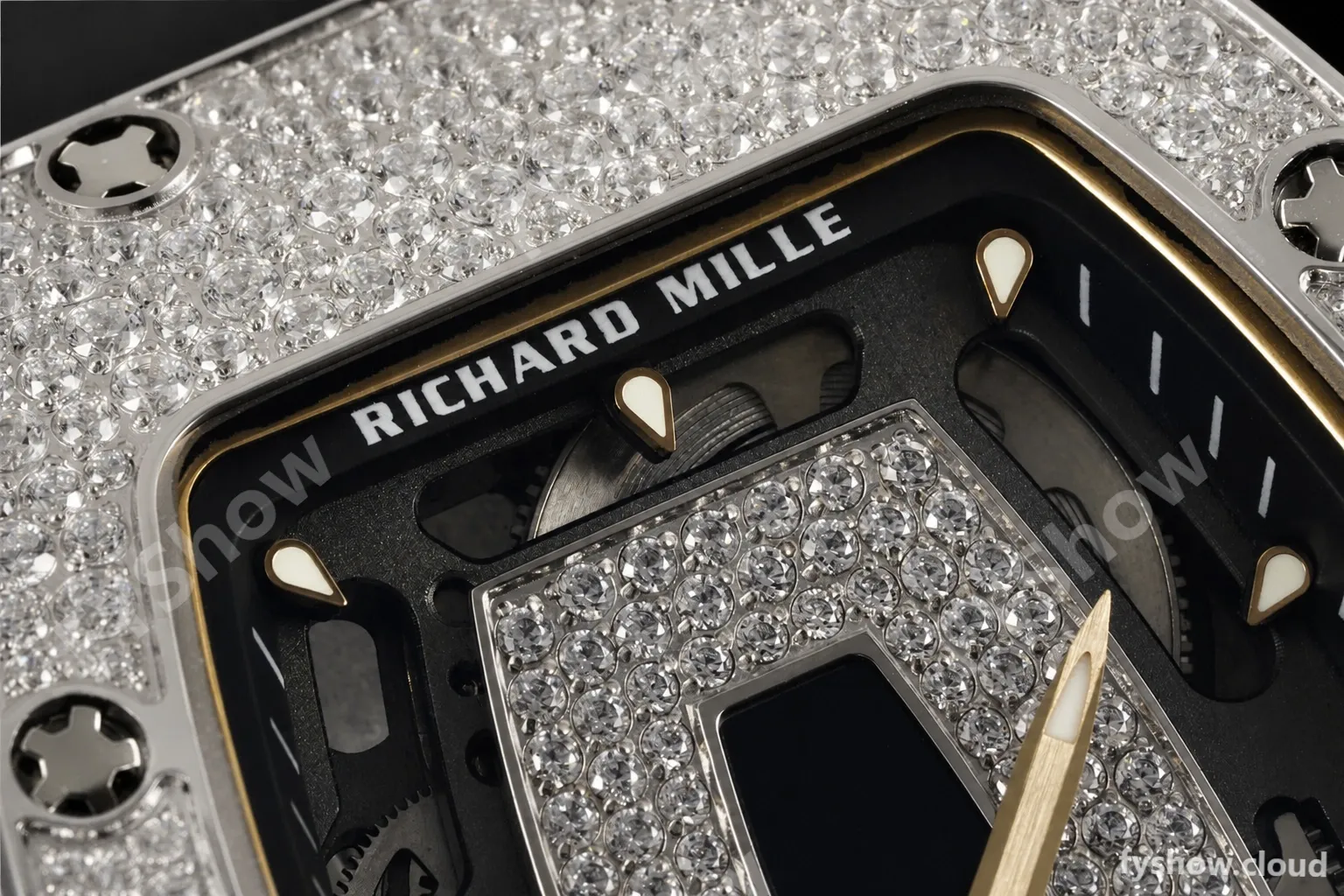 Richard Mille - RM07-01 Snow Set Diamond Crested Blk/RU/Wht Black Onyx ZF Asian CRMA2 - Image 2