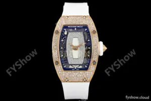 Richard Mille - RM07-01 Rose Gold Snow Set Diamond Wht/RU/Wht White Mop ZF Asian CRMA2