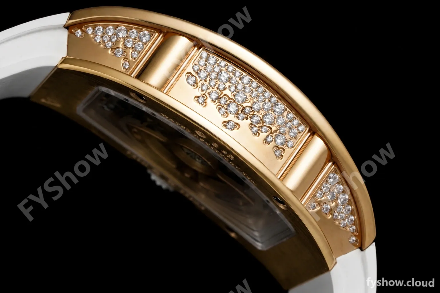 Richard Mille - RM07-01 Rose Gold Snow Set Diamond Wht/RU/Wht White Mop ZF Asian CRMA2 - Image 8