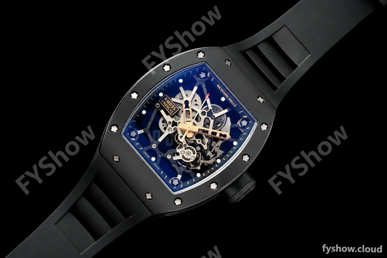 Richard Mille - RM035 Americas Rafael Nadal "Black Toro" CER/RG/RU Blk/Ske ZF RMUL1 - Image 16