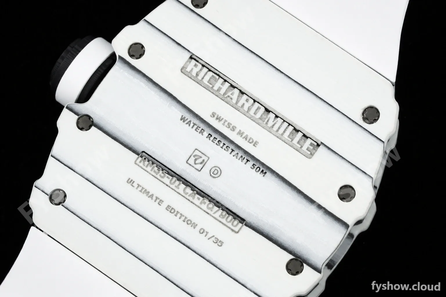Richard Mille - RM35-01 Rafael Nadal Wht/Wht/Wht FC/VRU ZF Hand-wind RMUL3 - Image 10